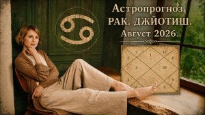 РАК, астропрогноз на август 2026 г.