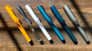 Ручки в стиле Lamy Safari: Lamy Safari (перо и два роллера), Lamy Vista, Lamy Al-Star, Lamy Lx