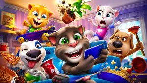 Говоряший Том|друзья|игра|детям #длядетей #игра