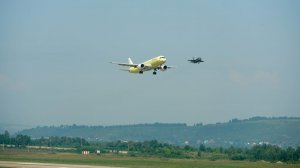 Первый серийный МС-21-310 впервые поднялся в небо