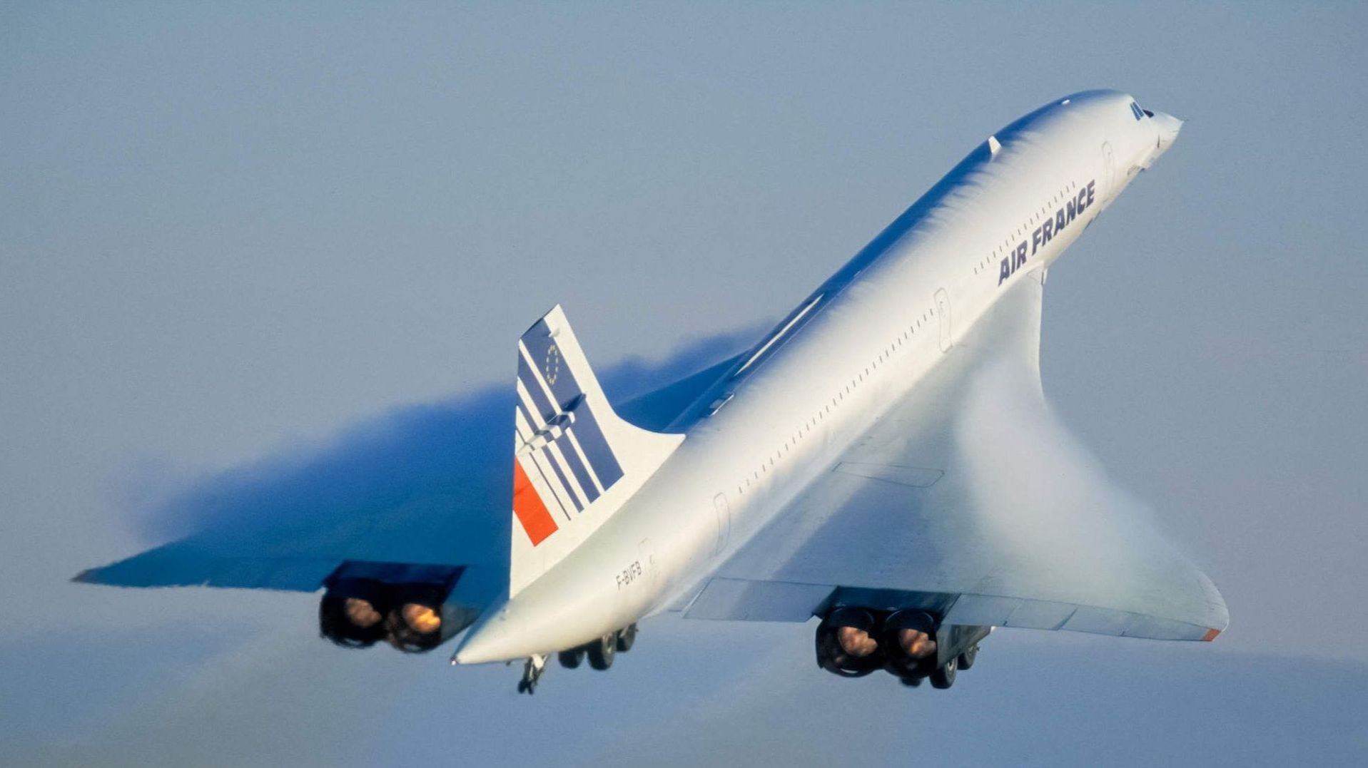 Сверхзвуковой авиалайнер Concorde — в два раза быстрее скорости звука