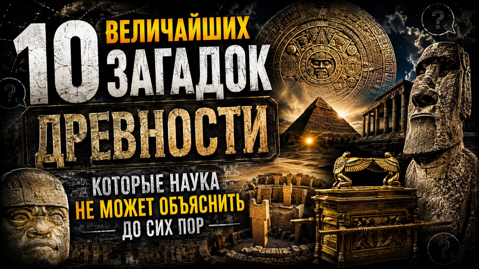 10 Величайших Загадок Древности, Которые Наука не может Объяснить До Сих пор | Документальный Фильм