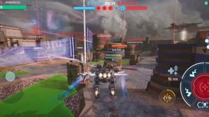 War Robots.Тестирую разные сборки на титане Princeps.mp4