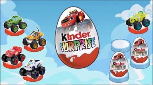 Киндер Сюрприз Вспыш и чудо машинки Blaze and the Monster Machines Kinder Surprise