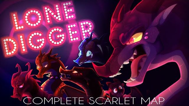 ♢ LONE DIGGER ♢ Complete Wings Of Fire Queen Scarlet MAP (ДРАКОНЬЯ САГА МАП ПЕРЕЗАЛИВ)