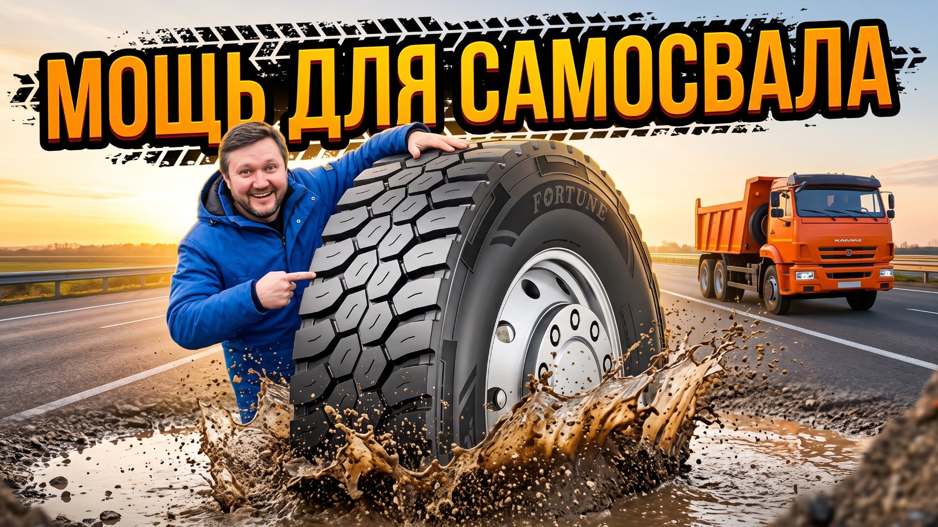 Шины для стройки и дорог общего пользования: Fortune FDM215