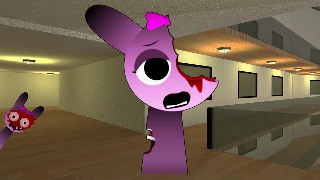 Фазовая обработка бруда Sprunki Pinki Nextbot Gmod