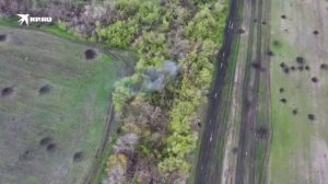 Отступающие украинские боевики позволили ВС РФ выявить цепочку замаскированных укрытий