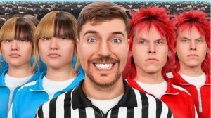 100 Близнецов Борются За 250000 MRBEAST МИСТЕРБИСТ НА РУССКОМ мистер бист