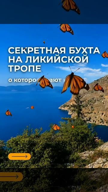 Бухта Бабочек на Западной Ликийке