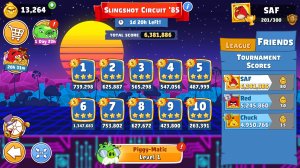 Angry Birds Friends. Slingshot Circuit '85 (03.08.2026). Все уровни 3 звезды. Прохождение от SAFa.