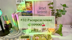 #32 Распределение по системе конвертов 💳 рассказываю, почему пропадала и о грядущих планах 🍒