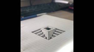 3D-рисунок по клеточкам