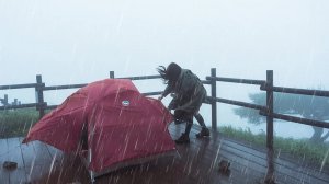 Ночь под ливнем и ветром: получится ли уснуть?