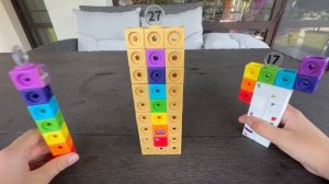 Numberblocks семёрки ходят в гости