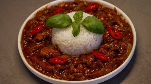 Курица в азиатском стиле. Вкусное и простое блюдо.