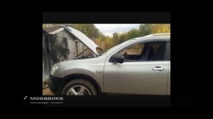 -замена верхнего термостата ниссан кашкай J10_0
