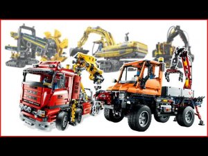 КОМПИЛЯЦИЯ LEGO TECHNIC: Все функции, ускоренная сборка для коллекционеров