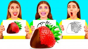 Кто лучше нарисует предмет, получит его _ Сумасшедший челлендж