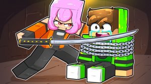 ДЕВУШКА-НИНДЗЯ Похитила МЕНЯ В MINECRAFT! ⚔️