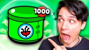 Я ОТКРЫЛ 1000 НАНОЛАПШИ И ВЫБИЛ ЛУЧШИЕ СКИНЫ В BRAWL STARS! 😱