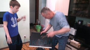 ОТЕЦ РАЗДОЛБАЛ МОНИТОР - ПОЛНОЕ ВИДЕО!