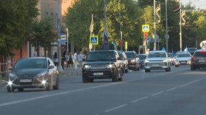 В Серпухове ко дню ВДВ провели традиционный автопробег