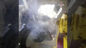 Боевая работа экипажа танка Т-72Б3М