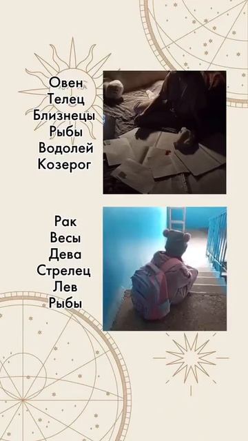 Знаки зодиака и школа