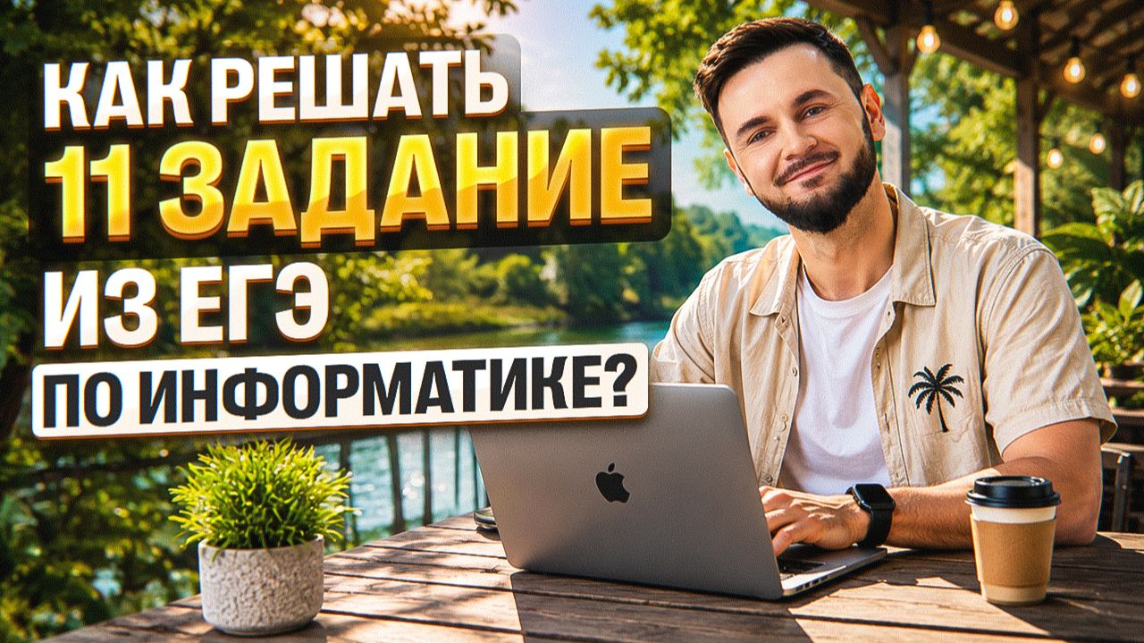 Летняя школа. Задание №11. Кодирование символов | Артём Флэш | 100балльный репетитор