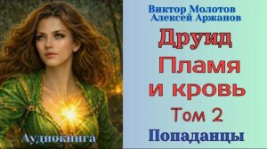 Аудиокниги, Попаданцы, Фэнтези – Друид. Пламя и кровь