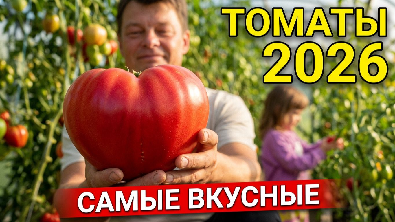 Томаты 2026, лучшие сорта. Сахарная Настасья — фаворит сезона