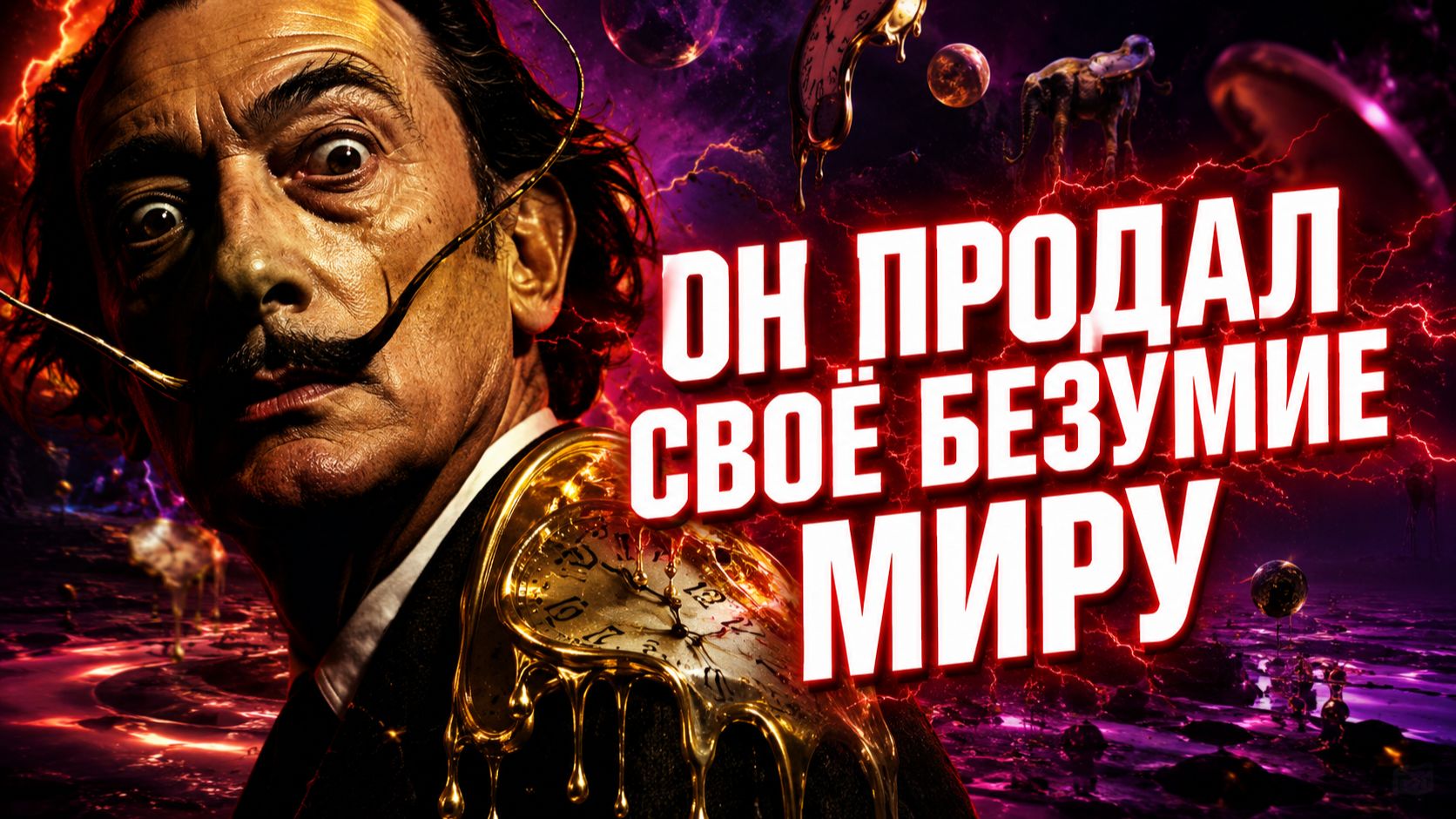 Сальвадор Дали: он продал свое безумие миру.