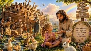 Юваль в Божьем Саду - Ной и большое «ДА» Богу (История 8) 2.08.26