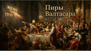 ⚡️ Пиры Валтасара 🙏 Пророк Даниил 5 глава 📖