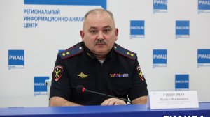 Пресс-конференция Павла Гищенко, начальника ГУ МВД России по Волгоградской области