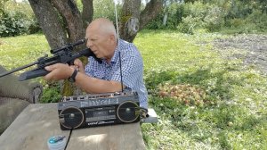 Стрельба из пневматической винтовки «Байкал»