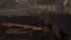 ‼️🇺🇦💥Вечером ударом разбит важный мост в Славянске, используемый для логистики ВСУ