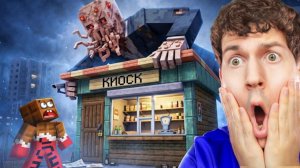 НЕ ПОКУПАЙ СЫР НОЧЬЮ!😱 ОНО ПРИДЁТ ЗА ТОБОЙ! СТРАШНЫЙ КИОСК В МАЙНКРАФТ