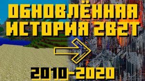 Обновлённая история 2б2т (2010-2020) (График истории 2b2t) [TheShowerGel]