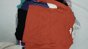42321 Блузки трикотажные длинный рукав, 7пак, A3C, секонд (cream/extra) оптом