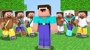 НУБА ОКРУЖИЛИ ПРО ИГРОКИ В МАЙНКРАФТ ! НУБИК ПРОТИВ ТРОЛЛИНГ ЛОВУШКА В MINECRAFT Дак Плей