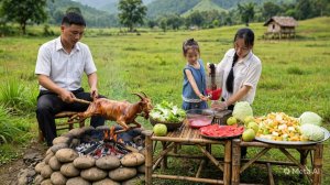 Нежное козье мясо на гриле со свежим сладким арбузным соком | Деревенская жизнь.