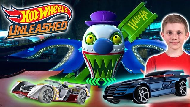 Hot Wheels Unleashed - Крутые трассы C КЛОУНОМ, Динозавром, Змеёй и Пауком | Хот Вилс АНЛИШЕД