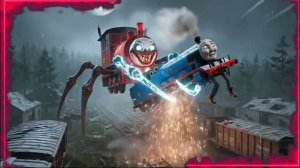 ПАРОВОЗИК ТОМАС против Чу Чу Чарльза: Веселая драка и танец поездов 🚂