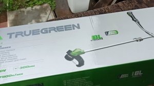 Купил аккумуляторный триммер TRUEGREEN TG8A228-2 на два аккумулятора. Сборка и отзывы о работе.