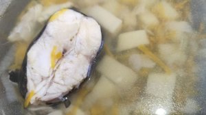 Уха из СОМА. Вкусный рыбный суп из сома. Уха из дикого сома.