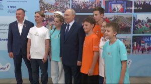 Президент пообщался с участниками конкурса «Большая перемена», Красноярск, 3 августа 2026