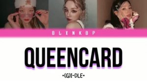 QUEENCARD IDLLE SING THREE MEMBERS
