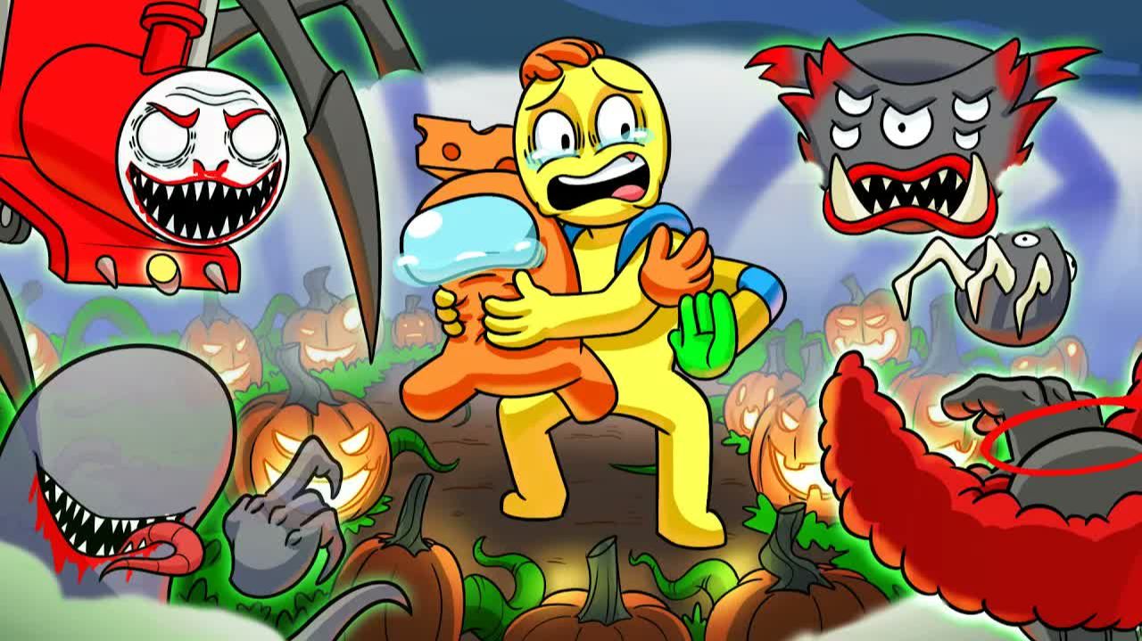 Хэллоуин захватывает ГеймТунс! (Мультфильм)